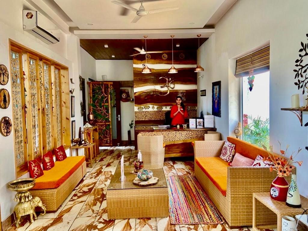 Veda5 Ayurveda & Yoga Retreat Hotel Rishīkesh Eksteriør billede